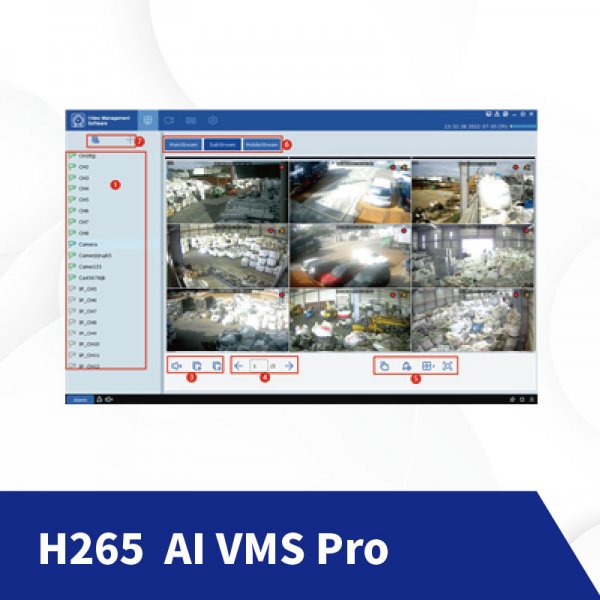 H265  AI VMS Pro